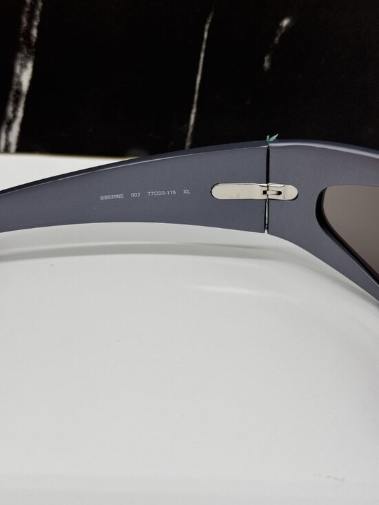 NEW BALENCIAGA BB0290S 002 GRAY UNISEX SUNGLASSES BALENCIAGA EYEWEAR main image 7